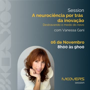 Capa da sessão A neurociência por trás da inovação