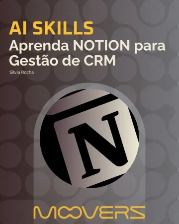 Capa do encontro AI Skills: aprenda Notion para gestão de CRM